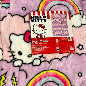 Hello Kitty Plush Throw